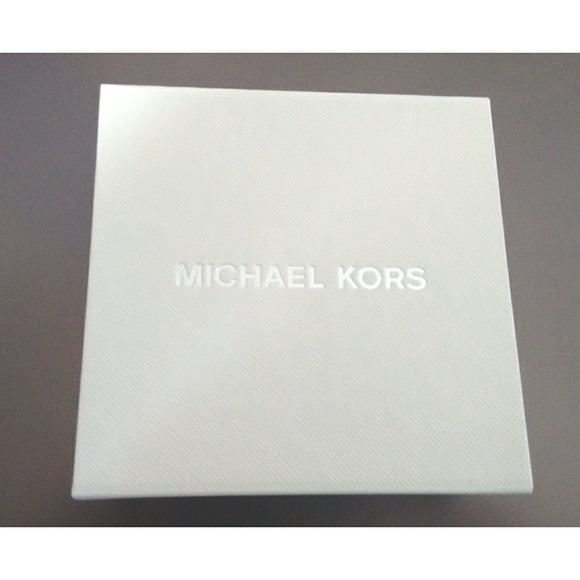 MICHAEL KORS Rose Goldtone Hoop Earrings with Box - Picture 5 of 7